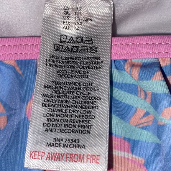 Tommy Bahama Girls' Swimsuit - Picture 2 of 5